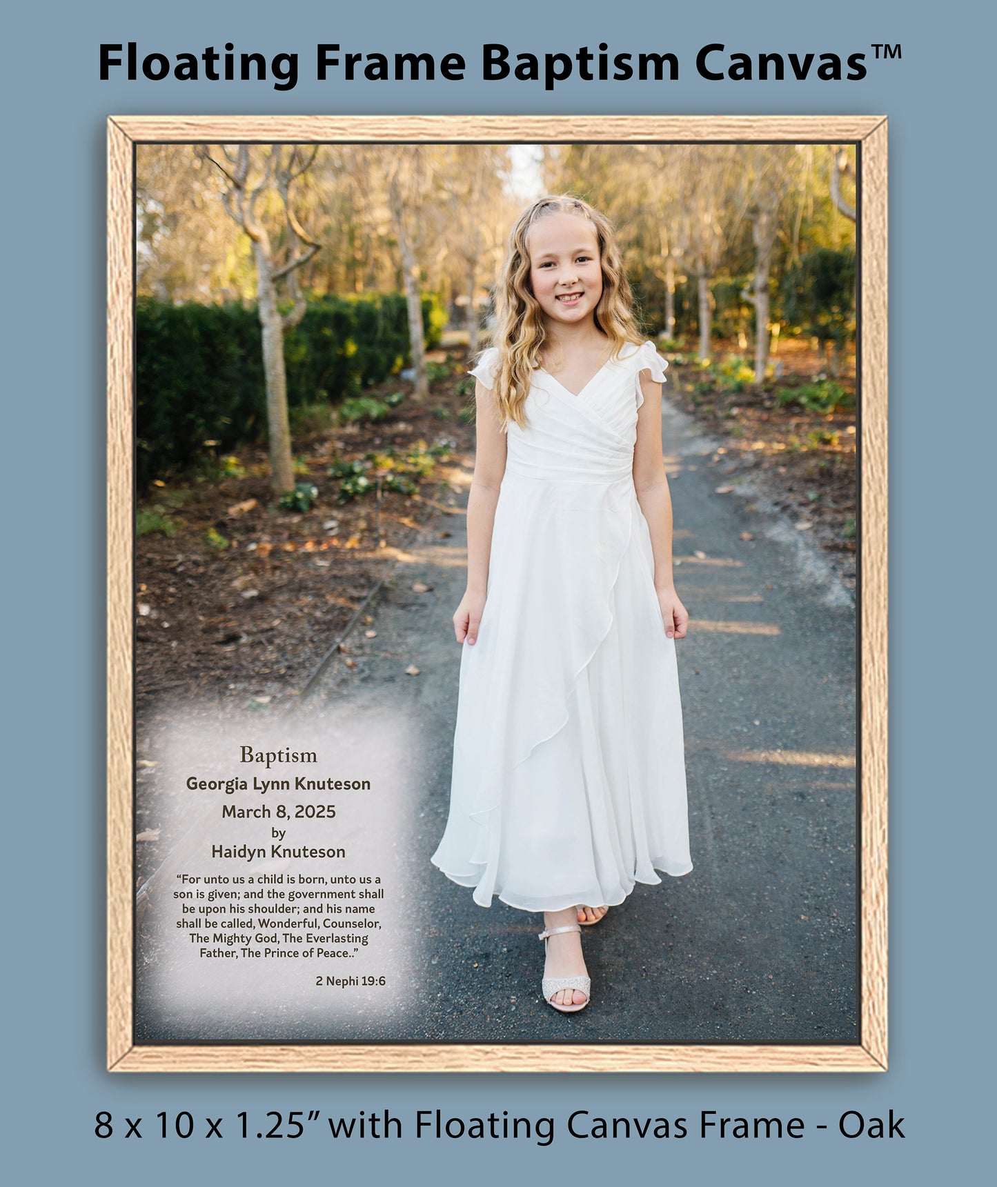Baptism Canvas