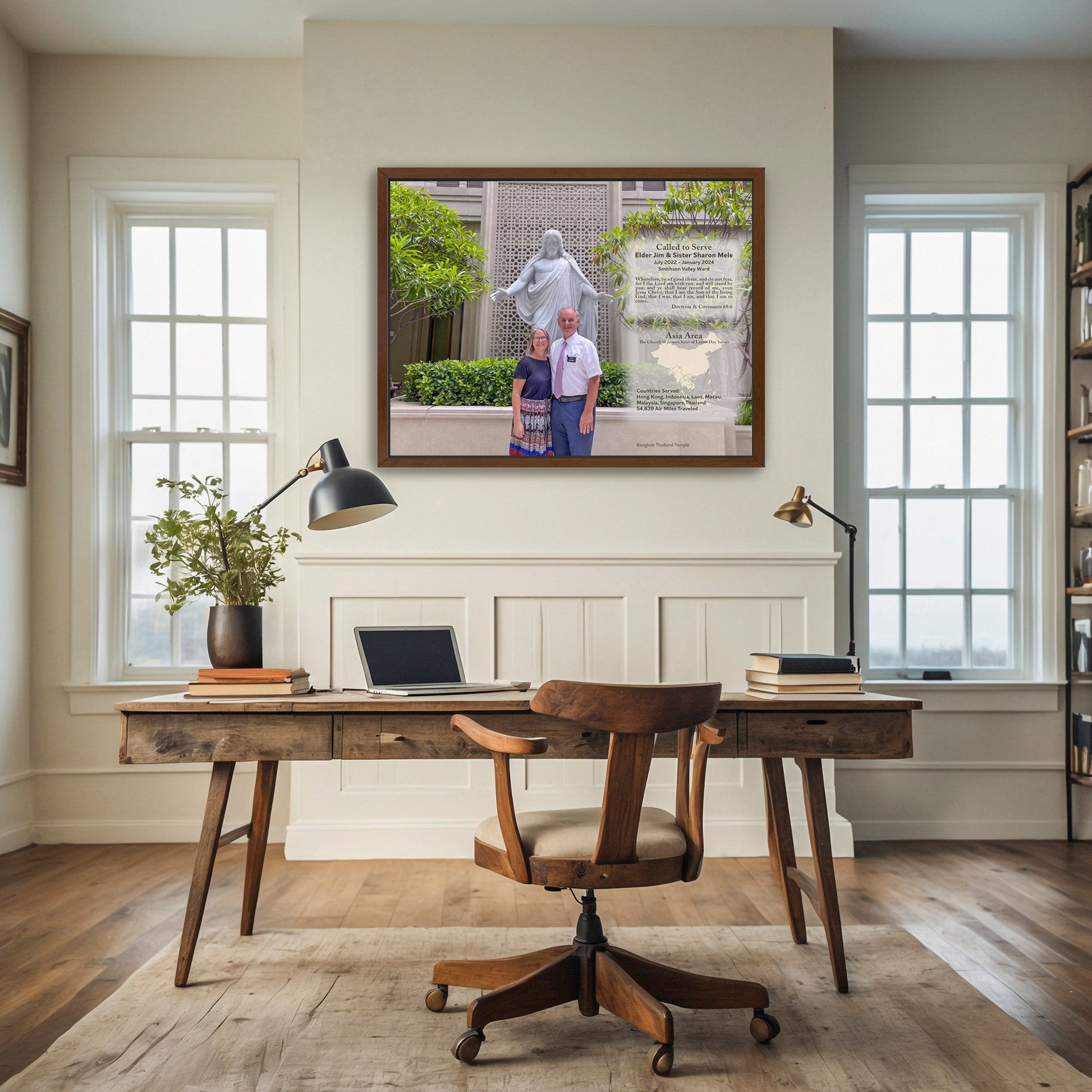 Floating Frame Mission Canvas™ - Trophy Canvas
